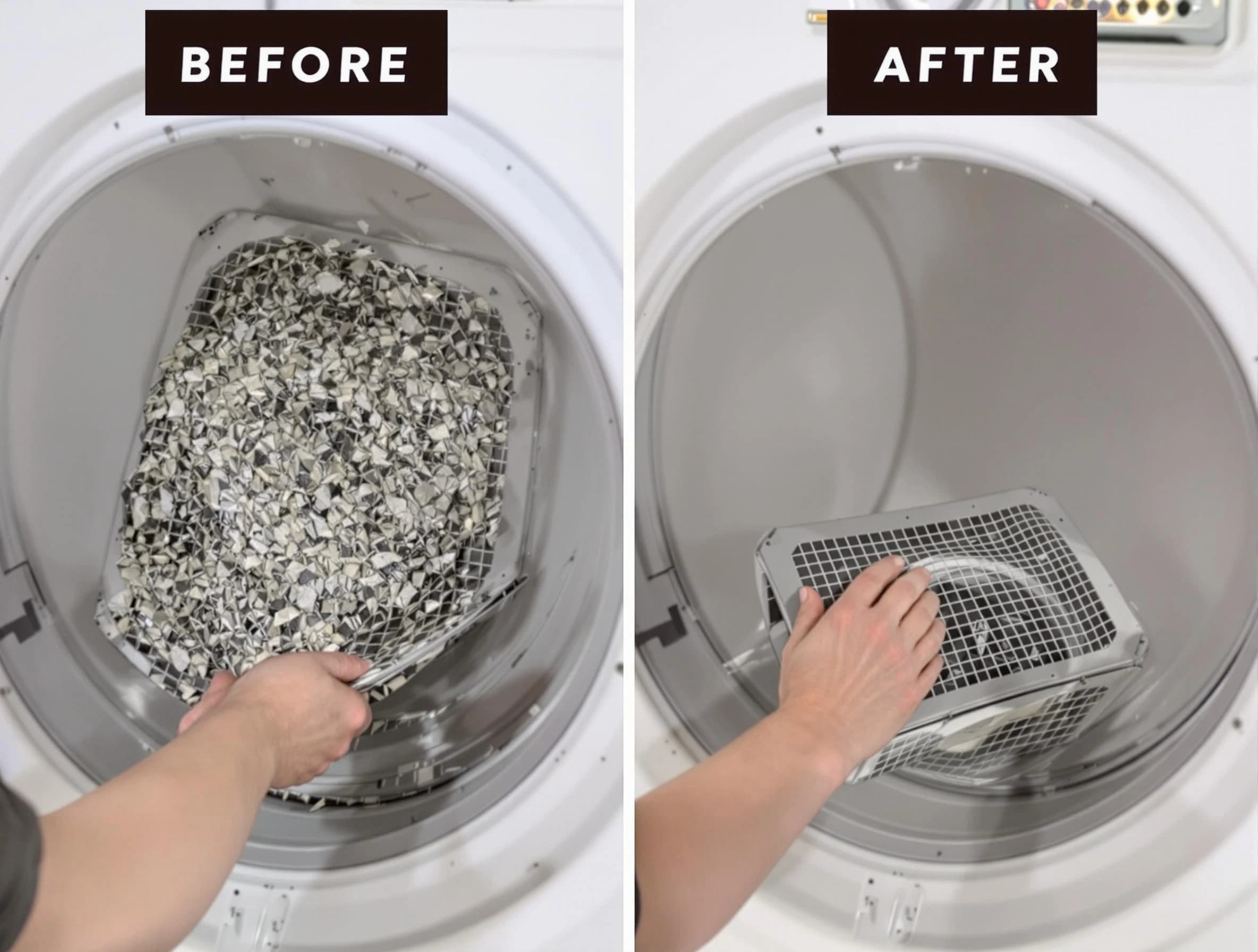 Professional lint trap cleaning by Pawtucket Dryer Vent Cleaning in Pawtucket