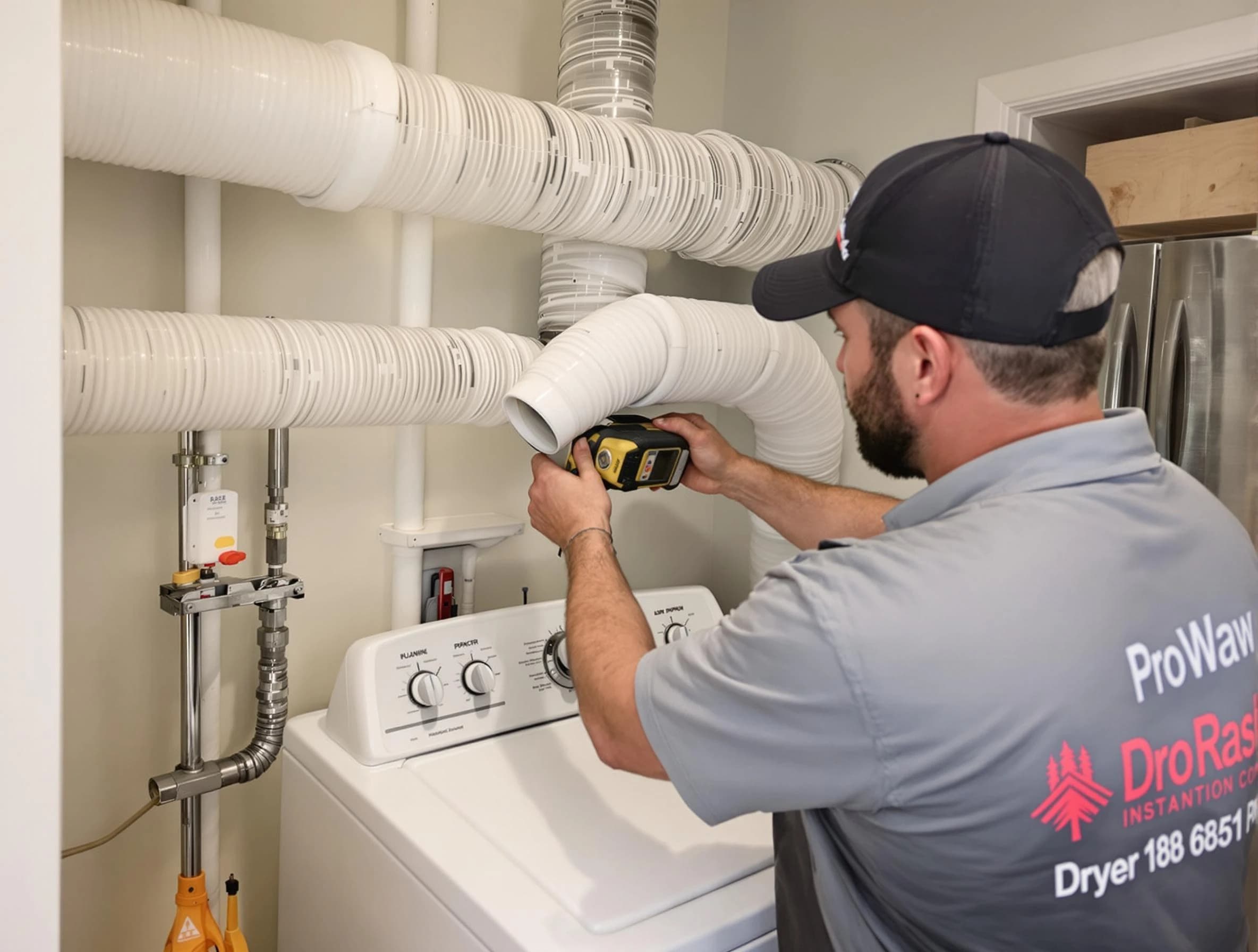 Professional dryer vent hose installation by Pawtucket Dryer Vent Cleaning in Pawtucket