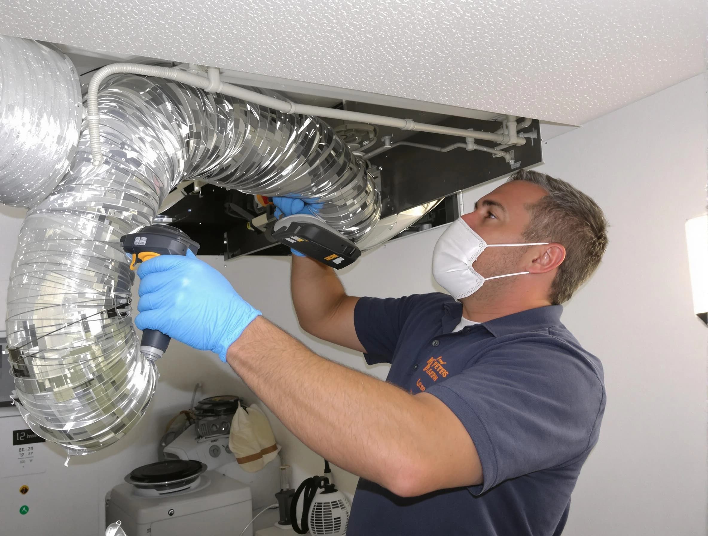 Pawtucket Dryer Vent Cleaning professional performing thorough residential dryer vent cleaning in Pawtucket