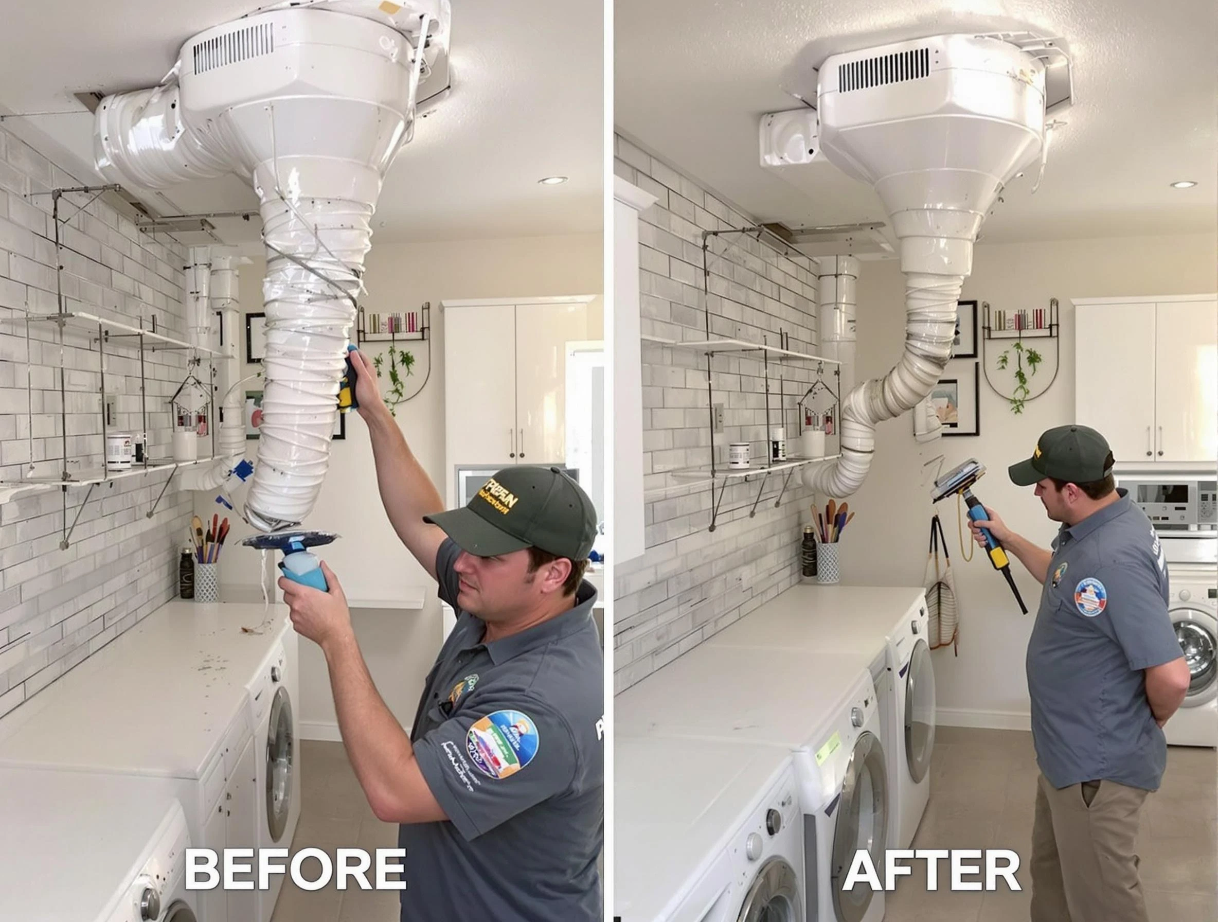 Professional dryer exhaust vent cleaning by Pawtucket Dryer Vent Cleaning in Pawtucket