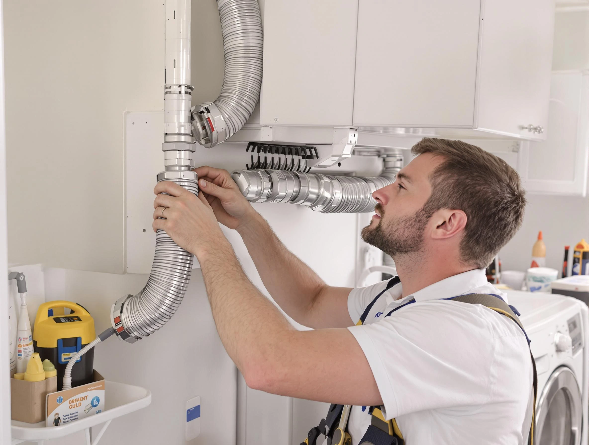 Professional dryer vent repair and installation by Pawtucket Dryer Vent Cleaning in Pawtucket